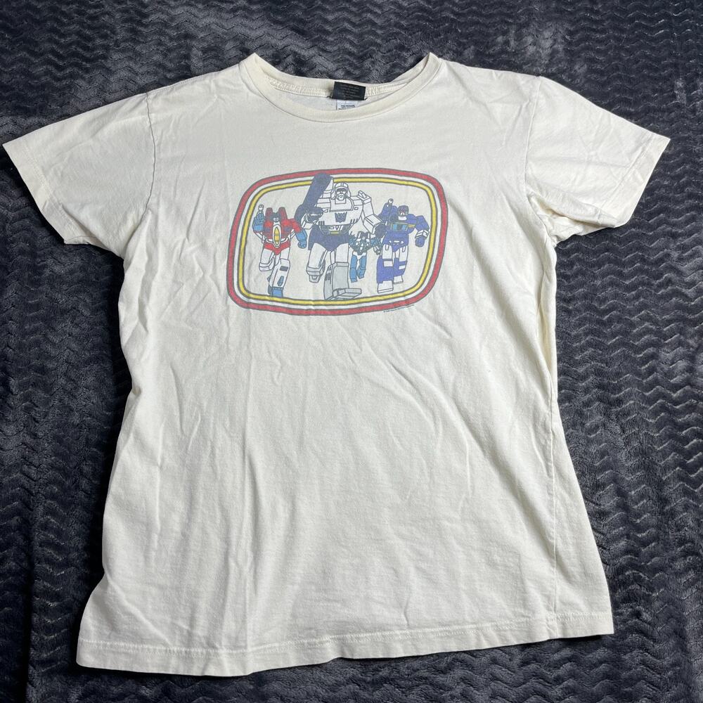 Vintage Transformers Shirt Changes L Megatron Short Sleeve
